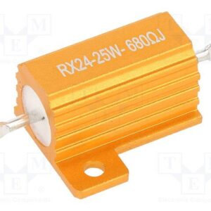 Resistencia Potencia 680R 25W 5% Metalica SR