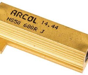 Resistencia Potencia 680R 50W 5% Metalica SR