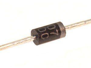 1N4007 Diodo Rectificador 1000V 1Amp DO41 Axial