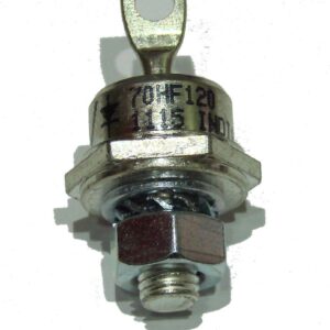 70HF120 Diodo Potencia 70Amp 1200V Rosca DO5