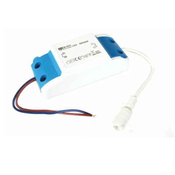 Driver LEDs salida 30-65Vdc 12W 280mA 12W 18W SILVER