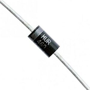 Diodo Rectificador 600V 4Amp DO201 MUR460L