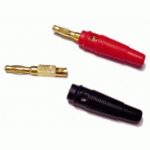 Banana Macho Aerea 4mm Biconexion ROJA