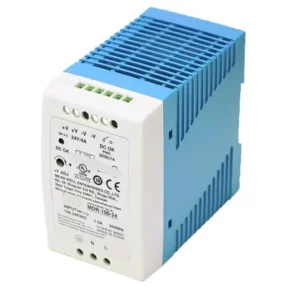Fuente Alimentación CARRIL DIN 48Vdc 96W 2A MW MDR-100-48