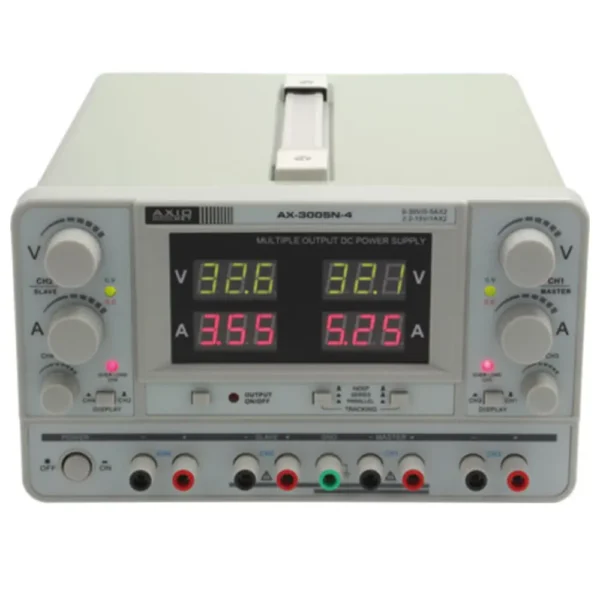 Fuente Alimentacion Laboratorio Digital 0-30V 0-5A 4 salidas Axiomet