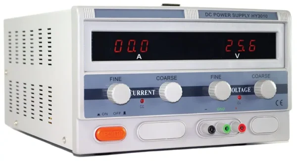 Fuente Alimentación Laboratorio Digital 0-30Vdc / 0-10A HYELEC