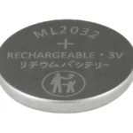 Batería LITIO CR2032 3V/65mAh tipo Botón  20x3,2mm