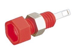 Hembrilla para Banana de 2mm color ROJA