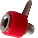 Hembrilla para Banana de 4mm color ROJO