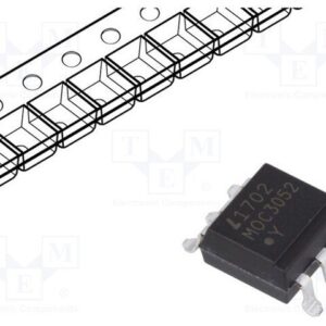 MOC3052S Circuito Integrado Optotriac SMD 6pin