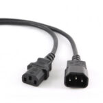 Cable Alimentacion C13 a C14 0,5m 95124 PE040605