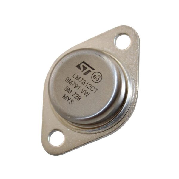 Regulador Tension 12V 1,5A Positivo TO3 L7812CT