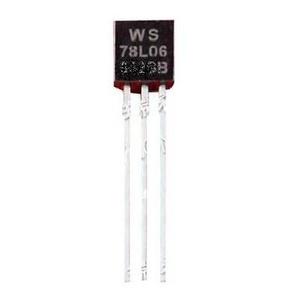Regulador Tension 6Vdc 0,1Amp Positivo TO92  L78L06ABZ