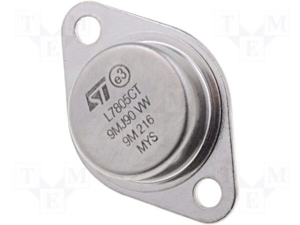Regulador Tension L7805 5V Positivo TO3 L7805