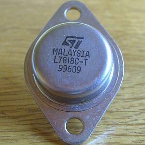 Regulador Tension L7818 18V Positivo TO3