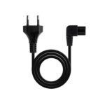 Cable Alimentacion Forma 8 Acodado 1,8m NANOCABLE