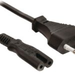 Cable Alimentacion Forma 8 C7 a CEE7 5m