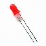 Diodo LED 5mm ROJO 624mcd 2-3V 45º HT504SURD