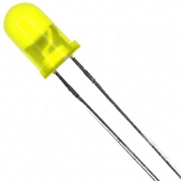 Diodo LED AMARILLO 5mm 432MCD 2V 27º HT504UYD