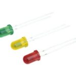 Diodo LED AMARILLO 8mm difuso