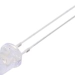 Diodo LED AZUL 5mm 5Vdc 2180mcd 30º Transparente
