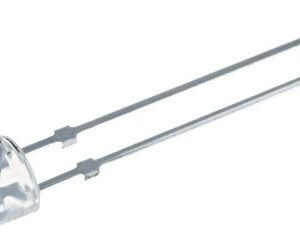 Diodo LED AZUL 5mm 7000-10000mcd 15ª Transparente