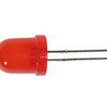 Diodo LED ROJO 8mm 500mcd 60º   L-793SRD-E