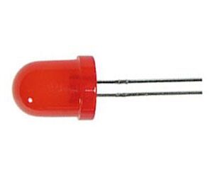 Diodo LED ROJO 8mm 500mcd 60º   L-793SRD-E