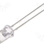 Diodo LED VERDE 5mm 23000mcd 15º Transparente