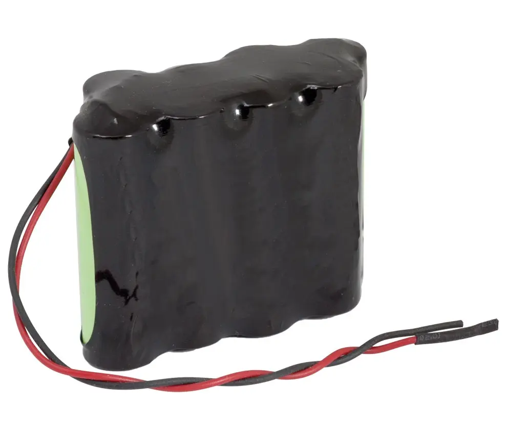 Batería NI-MH AA/R6x8 9,6V/2500mAh Terminales Cables