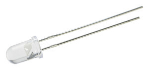 Diodo LED VERDE 5mm 85.000-100.000mcd 15º Transparente