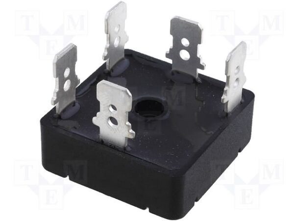 Puente Rectificador TRIFASICO 1200V 15Amp 5 Faston DB15-12