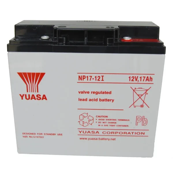 Bateria PLOMO AGM 12V/17Ah 	181x76x167mm YUASA