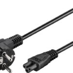Cable Alimentacion C5 TREBOL a SCHUKO 1,8m