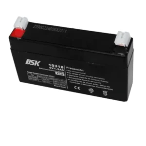 Bateria PLOMO AGM 6V/1,3Ah 97x24x51mm DSK