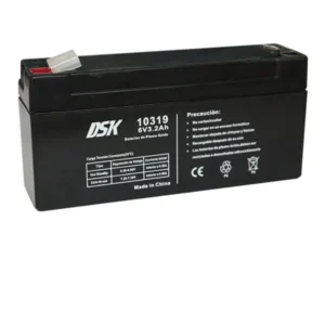 Bateria PLOMO AGM 6V/3,2Ah 124x34x60mm DSK