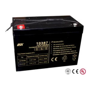 Bateria PLOMO GEL CICLICA 12V/100Ah 330x171x219mm DSK