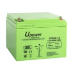 Batería Plomo GEL SOLAR 12V/26Ah 166x175x125mm U-Power