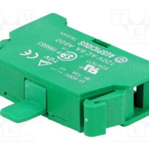 Bloque Contactos NA 3A/230V 22/30mm para Placa Frontal