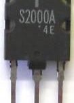 S2000A Transistor Toshiba 1500V. 8A. 125W.