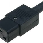 Conector Alimentacion IEC C19 Hembra Aerea 16A/250Vac