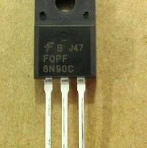 Transistor N-Mosfet 900V 3,8A 56W TO220FP Aislado FQPF6N90C