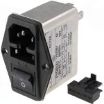 Filtro Interferencias + Interruptor+portafusible + IEC320 C14