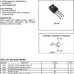 Transistor NPN 250V 60Amp 180W TO247-3 BUTW92