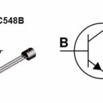 Transistor NPN 30V 0,1A 500mW TO92 BC548B
