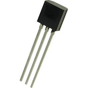 Transistor NPN 45V 100mA 500mW TO92 3pin BC547C