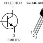 Transistor NPN 65V 100mA 500mW capsula TO92 BC546B