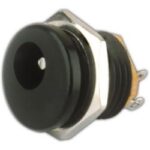 Base Alimentacion Chasis Pin Central  2,1mm