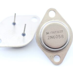 Transistor NPN Darlington 80V 12A 150W TO3 2N6058