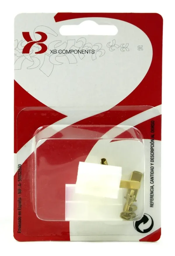 Caja Canectora 2 Vias terminales Faston 6,3mm (Blister)